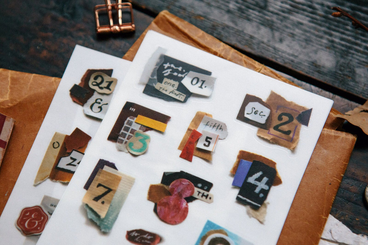 Day by Day 3 Sheet Transfer Sticker Set by OURS | Papertail Fox