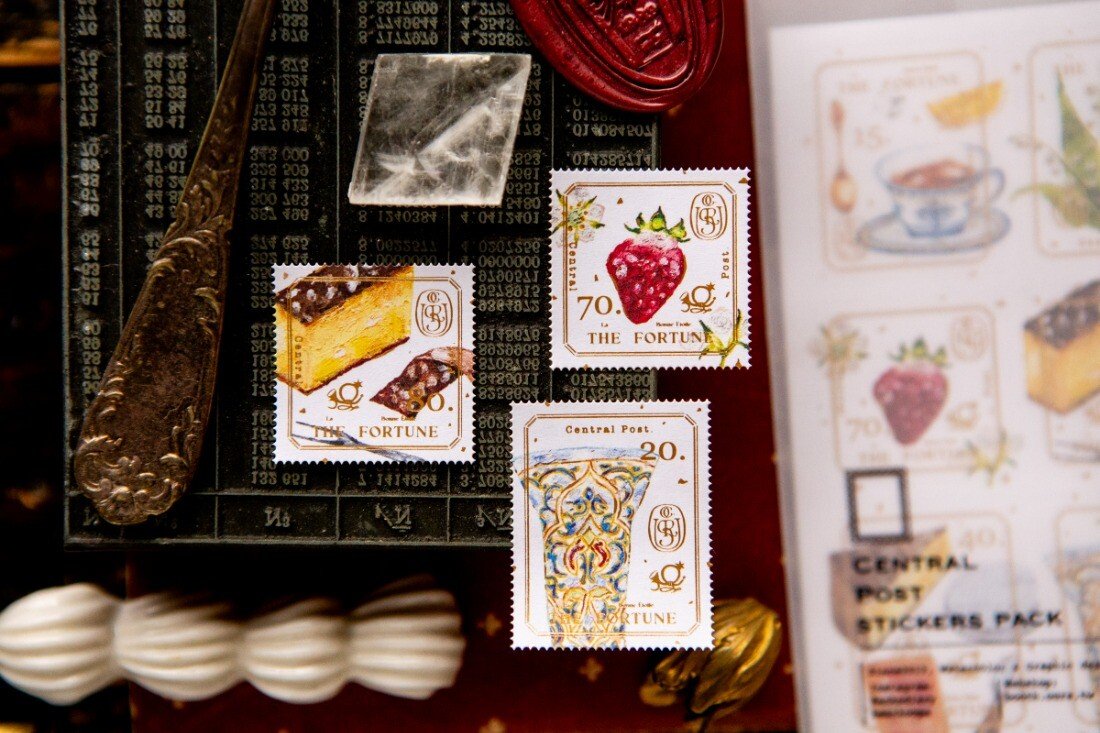 The Fortune 2 Sheet Stamp Sticker Set by OURS | Papertail Fox