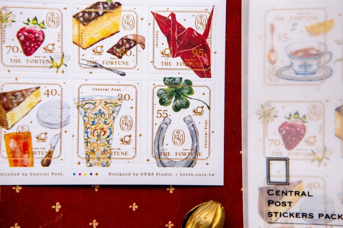 The Fortune 2 Sheet Stamp Sticker Set by OURS | Papertail Fox