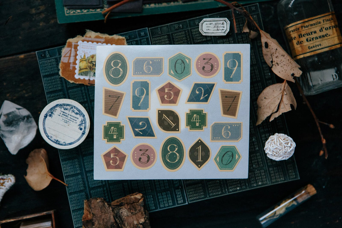 Geometry Number 2 Sheet Sticker Set by OURS | Papertail Fox