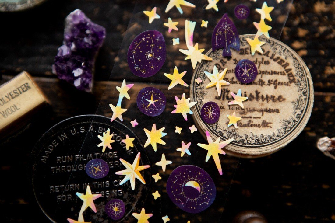 Stars Kiss-Cut PET Tape by OURS | Papertail Fox