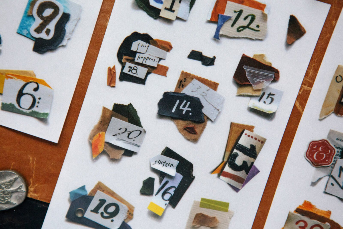 Day by Day 3 Sheet Transfer Sticker Set by OURS | Papertail Fox