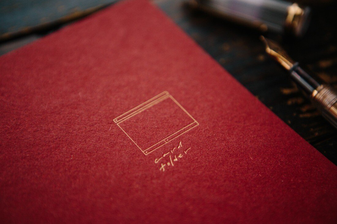 Card Folder Book by OURS | Papertail Fox