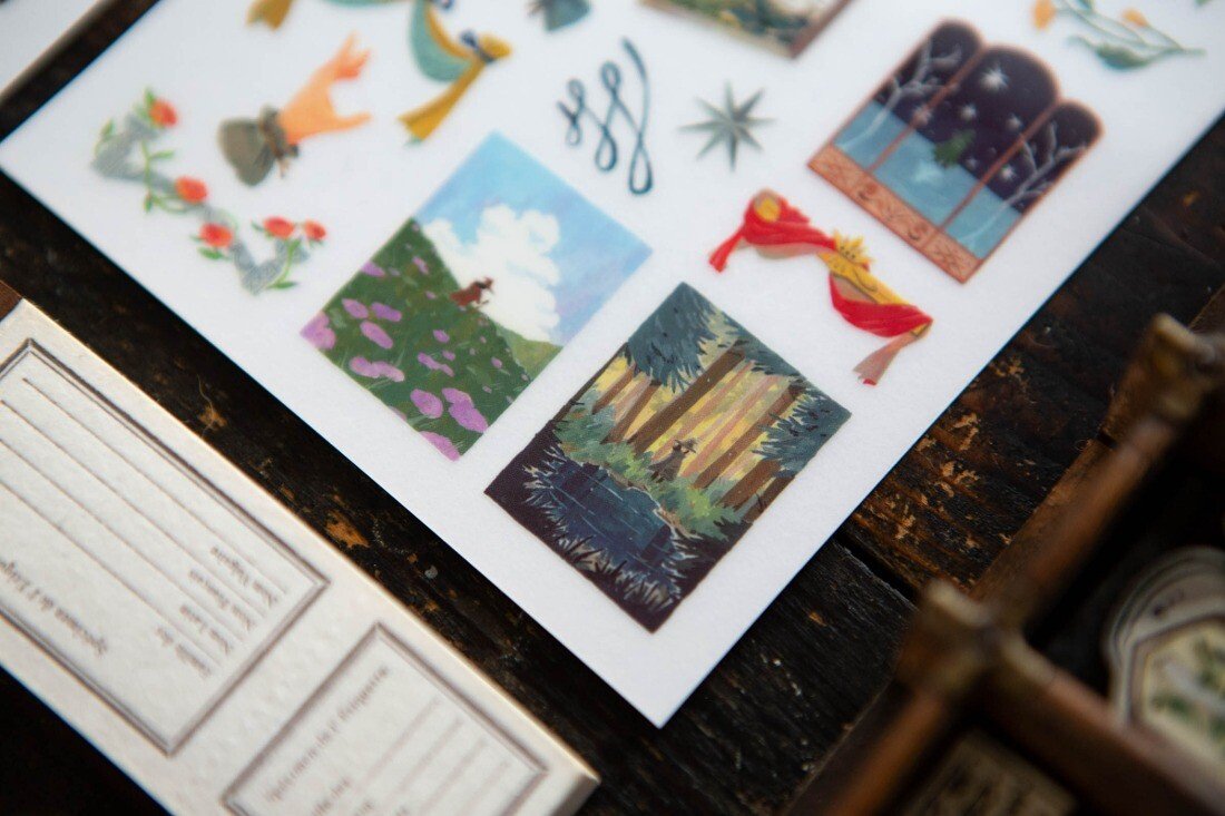 Wayfarer 2 Two Sheet Transfer Sticker Set by OURS | Papertail Fox