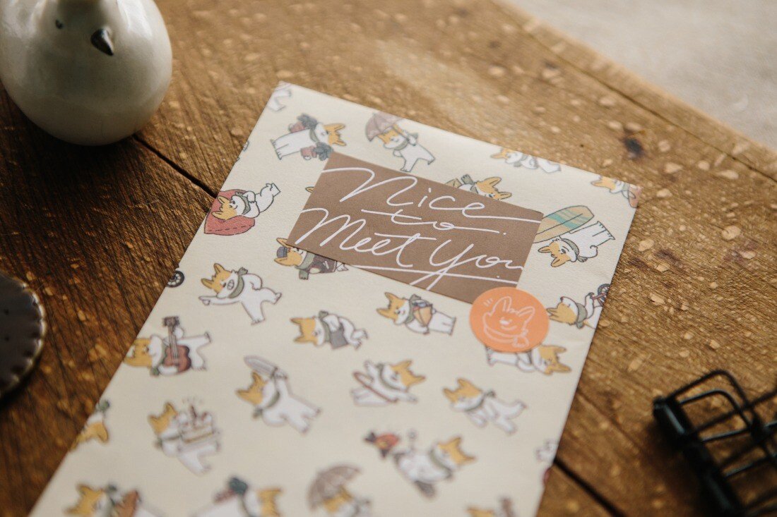 Nice to Meet You 4 Sheet Sticker Pack by OURS | Papertail Fox