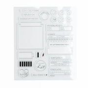 Self Care Box Acrylic Stamps | Archer & Olive