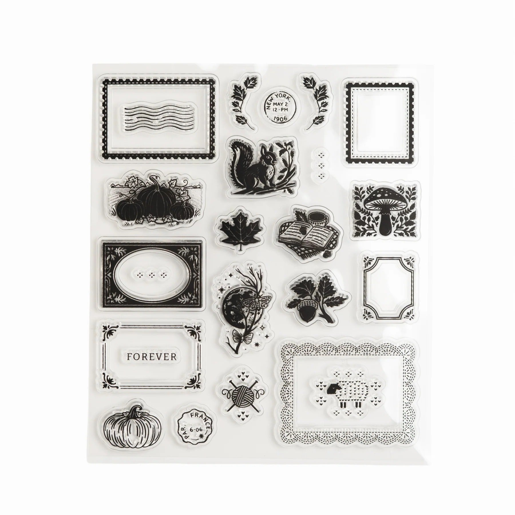 Quiet Corners Acrylic Stamp Set | Archer & Olive