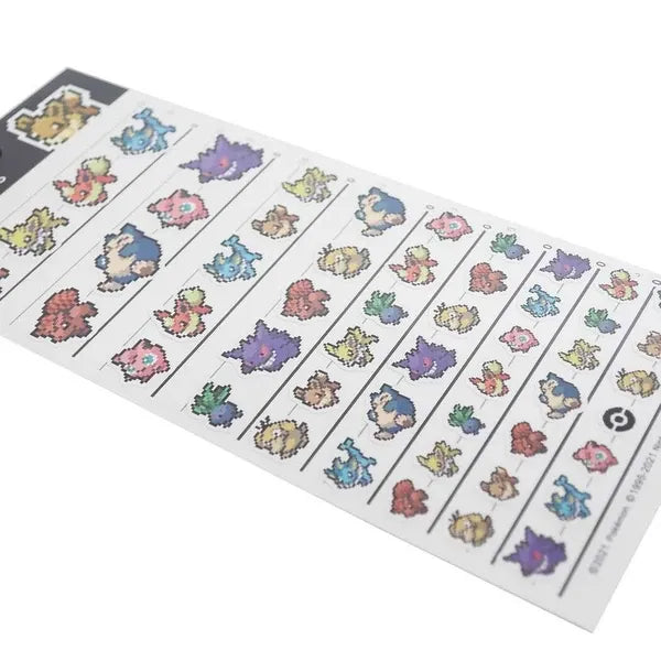Eevee Pixel Art Pokémon Stickers | Kamio