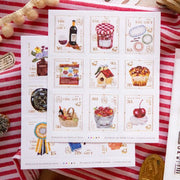 The Gift 2 Sheet Stamp Sticker Set by OURS | Papertail Fox