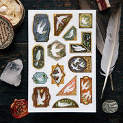 Birds 2 Sheet Transfer Sticker Set by OURS | Papertail Fox