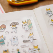 Nice to Meet You 4 Sheet Sticker Pack by OURS | Papertail Fox