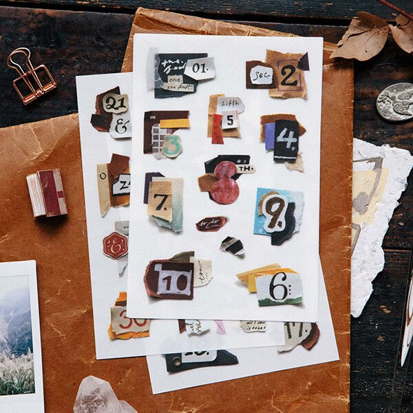 Day by Day 3 Sheet Transfer Sticker Set by OURS | Papertail Fox