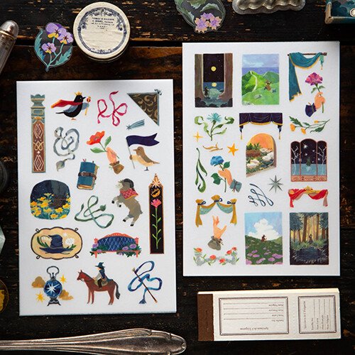 Wayfarer 2 Two Sheet Transfer Sticker Set by OURS | Papertail Fox