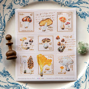 Mushroom Recipe 2 Sheet Stamp Sticker Set by OURS | Papertail Fox