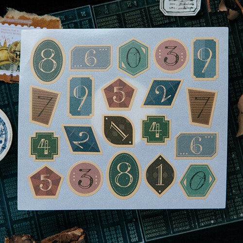Geometry Number 2 Sheet Sticker Set by OURS | Papertail Fox