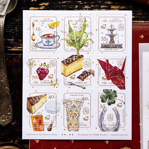 The Fortune 2 Sheet Stamp Sticker Set by OURS | Papertail Fox