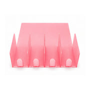 A5 Binder Spine-Lock Organizer – 4-Slot Shelf Stand