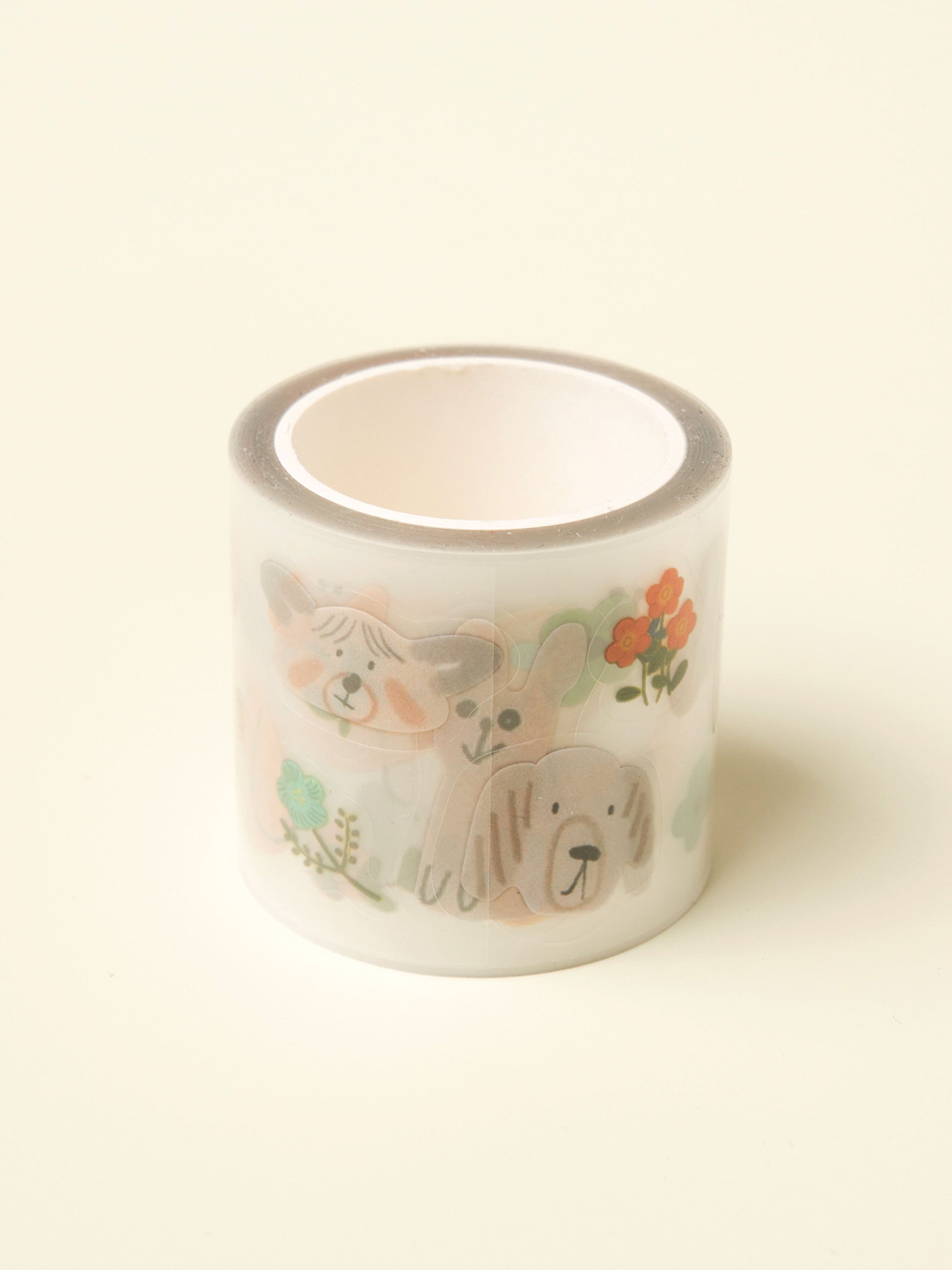 Sketch Animal Die-Cut Clear Tape by Daiso | Papertail Fox